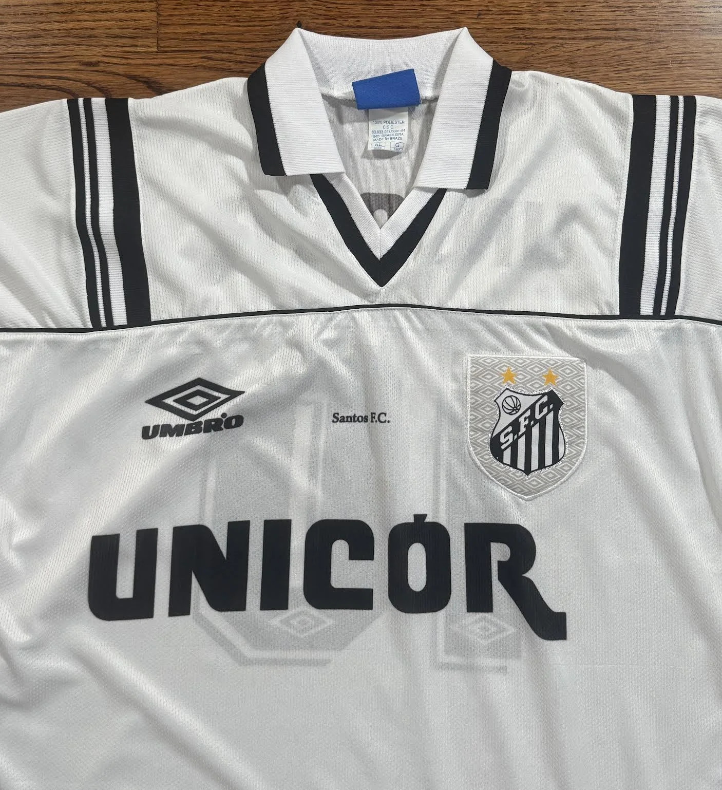 Umbro Santos FC ユニフォーム UUM1U31S0701_KIT_SANTOS_23_HOM